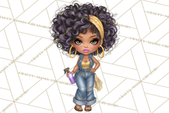 Hairstylist Clipart PNG, Fashionable Salon Girls Clip Art Product Image 3