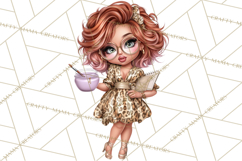 Hairstylist Clipart PNG, Fashionable Salon Girls Clip Art Product Image 3
