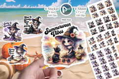 Vacation Witch Meltdown Sticker Product Image 1