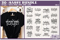 Sassy SVG Bundle | Sarcastic SVG Bundle | Vol 2 Product Image 1