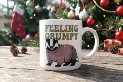Woodland Critters Christmas Sublimation Product Image 6