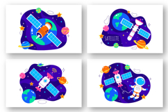 10 Satellite Internet Technology Illustration Product Image 2