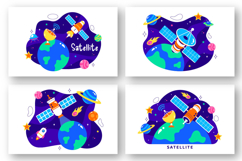 10 Satellite Internet Technology Illustration Product Image 3