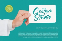 Satiate Ration - Bold Brush Font Product Image 6