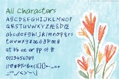 Saturday Scribble | Textured Oil Pastel Display Font Product Image 3