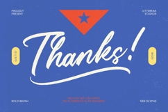 Saturday Catalan  Bold Brush Font Product Image 20