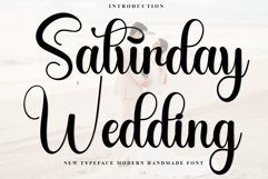 Saturday Wedding Product Image 1