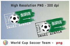 Saudi Arabia National Soccer Team Flag. World Cup 2026 Product Image 1