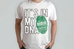 It's in my DNA Saudi Arabia Flag Fingerprint PNG Sublimation Product Image 2