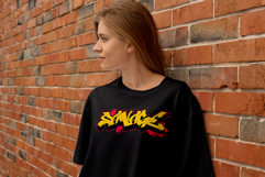 Savage Graffiti Text Design | Urban Street Vector &amp; PNG, SVG Product Image 4