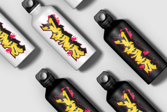 Savage Graffiti Text Design | Urban Street Vector &amp; PNG, SVG Product Image 5