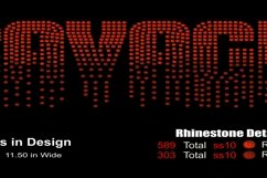 Savage Rhinestone SVG Template - Afro Sexy Sassy Product Image 2