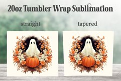 Halloween 20oz Tumbler, Ghost Tumbler Design Product Image 2