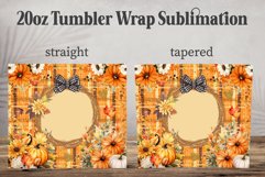 Fall 20oz Tumbler, Autumn Skinny Tumbler Product Image 2