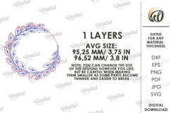 Save The Date Laser Cut. Wedding Save The Date Card SVG Product Image 2