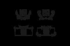 Save the drate hand drawn frame design collection Product Image 2