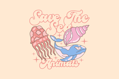 Underwater Sea Animal T-shirt Design Bundle Product Image 6
