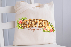 Saved by grace Christian sublimation designs Product Image 3