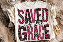 Saved By His Grace PNG, Christian PNG, Jesus PNG, Religious Product Image 2