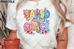 Saved By His Grace Easter Png Product Image 2