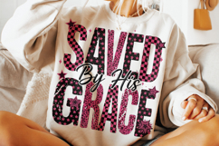 Saved By His Grace PNG, Christian PNG, Jesus PNG, Religious Product Image 3