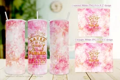 Saved by Jesus Fueled by Coffee 20oz Christian Tumbler Product Image 2