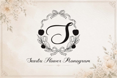 Wonderful Monogram Fonts &amp; Graphics Bundle Product Image 17
