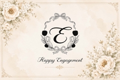 Savitri Flower Monogram Product Image 3
