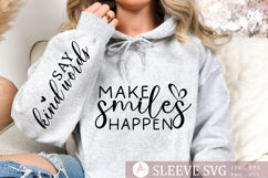 Say kind words Sleeve SVG Design Product Image 2