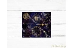 Celestial Tumbler PNG Sublimation, Astronomy Tumbler PNG Product Image 2