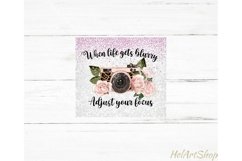 Photography PNG |Floral Camera Sublimation Tumbler Product Image 2