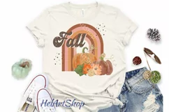Fall Png, Sublimation Png, Boho Pumpkins Png Product Image 1