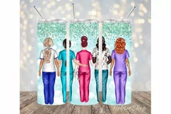 Nurse TumblerTumbler | PNG Sublimation Product Image 1