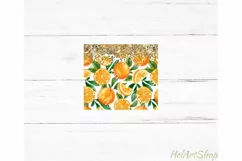Oranges Tumbler PNG | Sublimation PNG Product Image 2