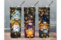 Halloween Gnomes Tumbler | PNG Sublimation Product Image 1