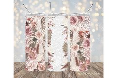 Add Your Name Tumbler PNG |Boho Sublimation Tumbler Product Image 1