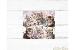Cat Tumbler PNG, Kitten SKINNY TUMBLER 20 Oz PNG Product Image 2