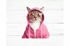 Cat Glasses Png, Sublimation Png Product Image 2