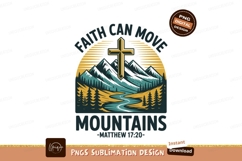 Faith Mountains Cross Landscape nature Product Image 1