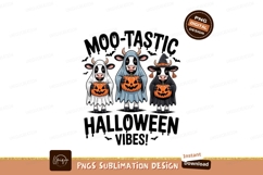 Cows dressed for Halloween pumpkin costume Product Image 1
