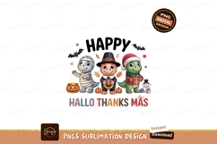 Dinosaurs celebrating holidays mummy pilgrim Product Image 1