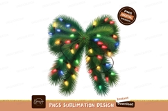Evergreen bow with festive lights christmas Product Image 1