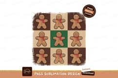 Gingerbread people festive pattern cookies holiday Product Image 1