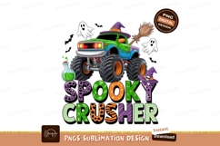Monster truck Halloween spooky crusher image Product Image 1