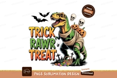 Mummy dinosaur trick or treat halloween Product Image 1
