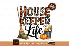 Housekeeper life autumn theme fall pumpkin Product Image 1