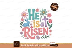 He is Risen Easter Bunny Flowers image Product Image 1
