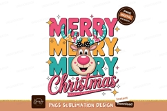 Merry Christmas Reindeer holiday festive Product Image 1