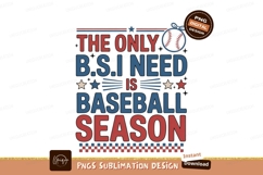 Baseball Season Graphic sports text Product Image 1