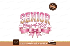 Senior Class Pink Bow graduation Product Image 1